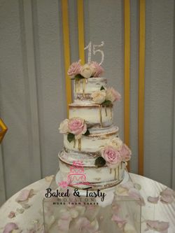 Wedding quince cake