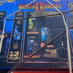 Mortal Kombat two arcade player 