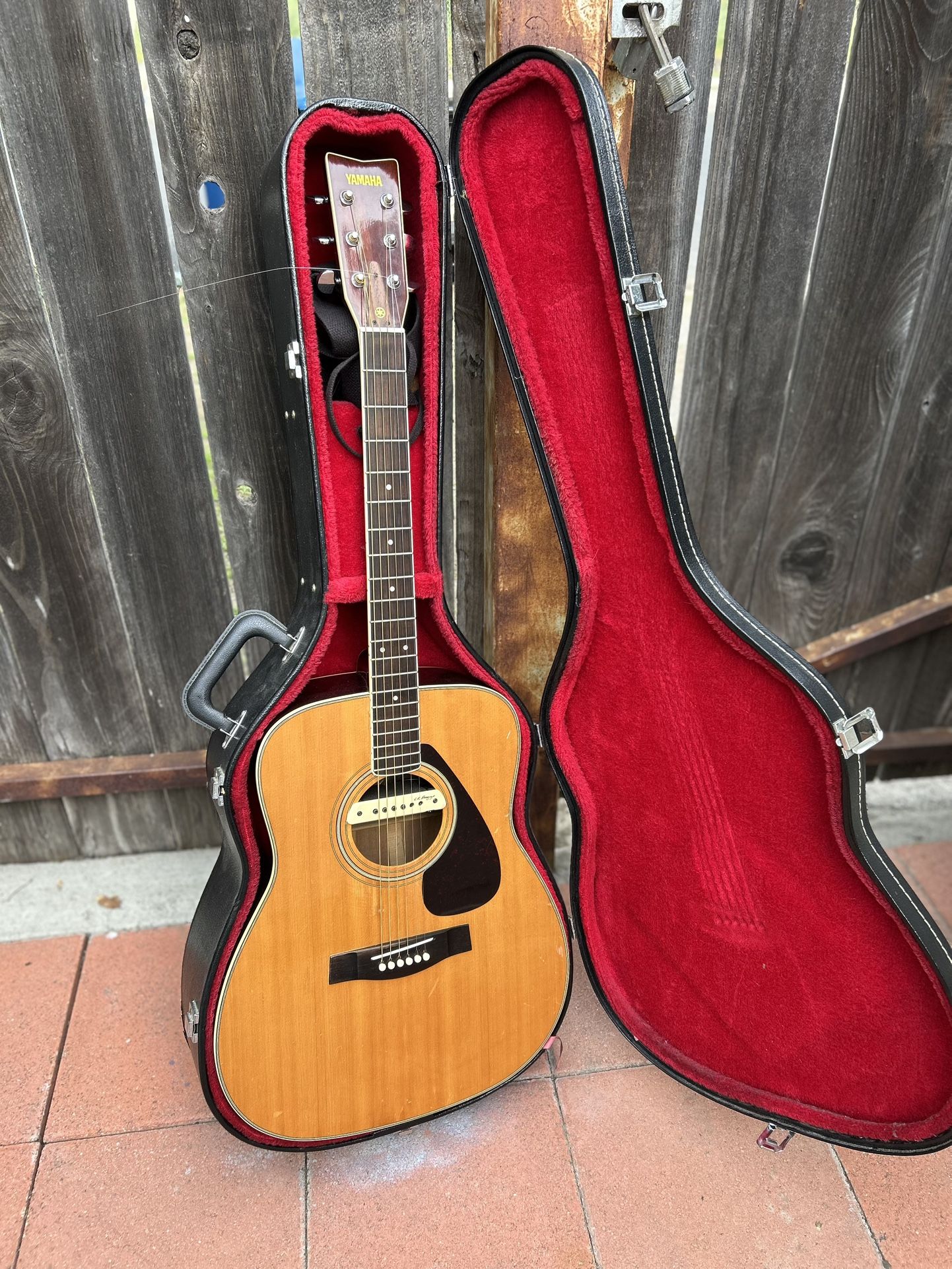 Yamaha Acoustic Guitar Fg 340 Vintage