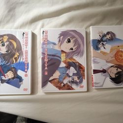 Haruhi Suzumiya Anime DVDs