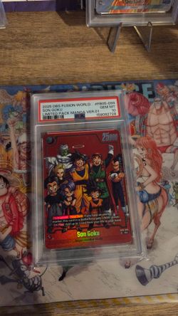 Son Goku Limited Manga Psa 10