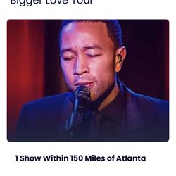 Tonight @ 8:00 JOHN LEGEND TICKETS 