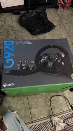 Logitech G920 Wheel and Shifter Bundle for XBOX, Real Force Feedback