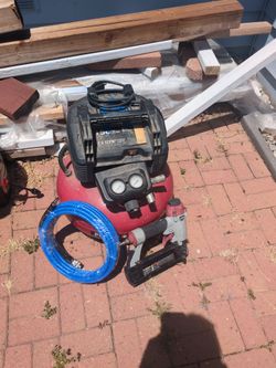 Compressor and nail gun