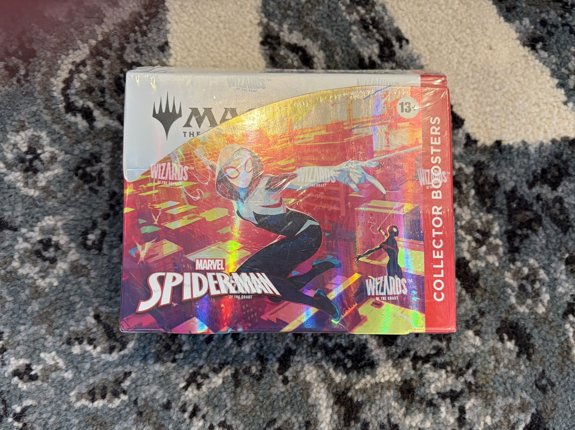 Magic The Gathering Spiderman Collector Booster Box $500