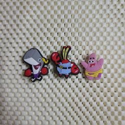 SpongeBob Crocs Charms