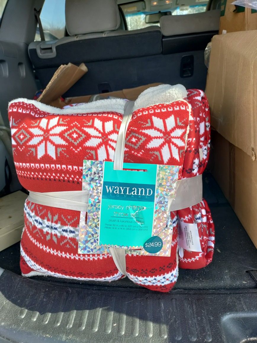Blanket And Pillow Set