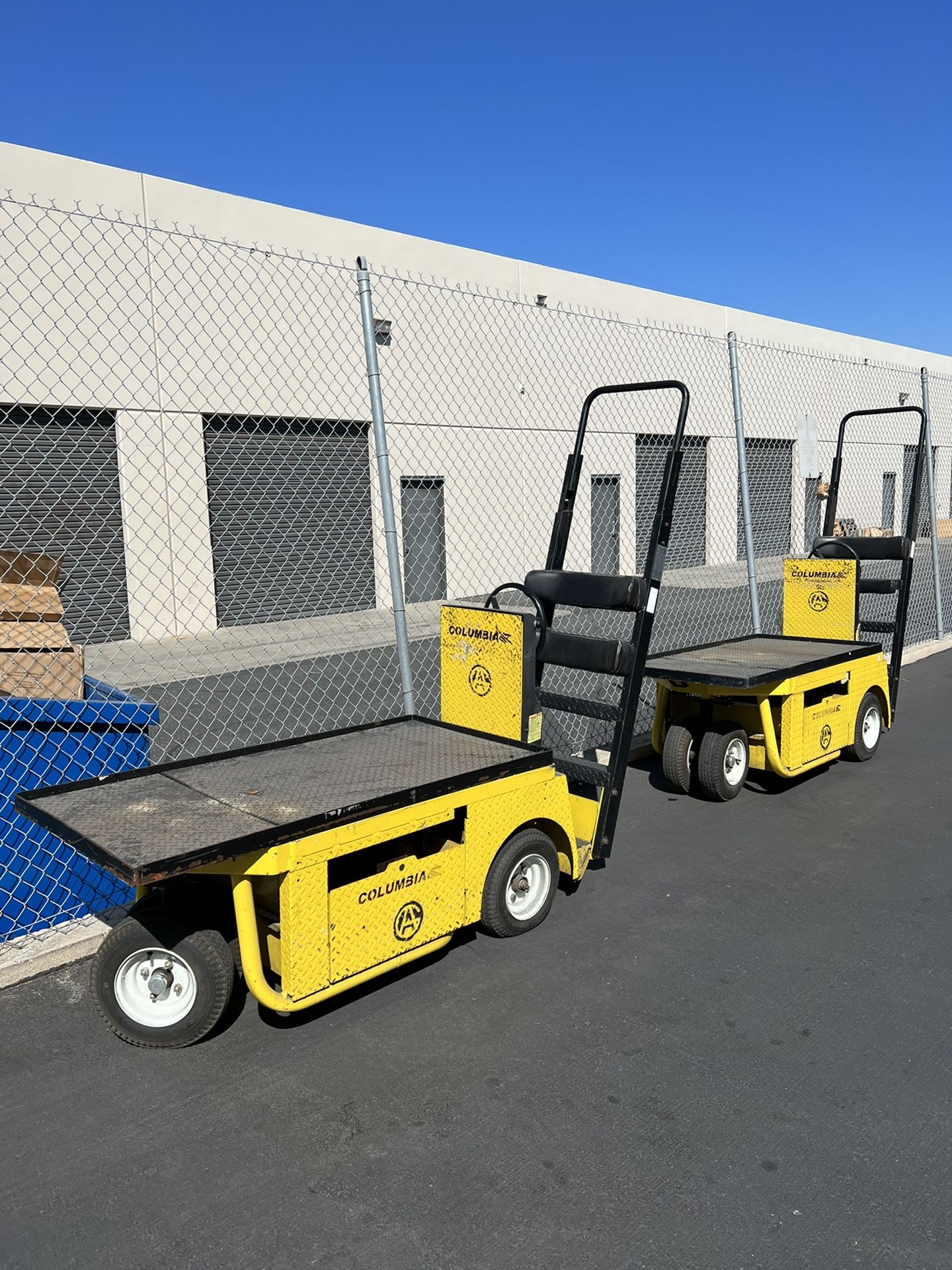 Columbia stock Chasers Forklifts for Sale New batteries for Sale in