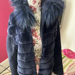 Blue duck hotsell fur coat