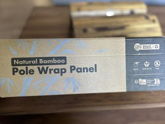 Natural bamboo panels