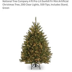Lighted Christmas Tree