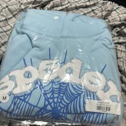 Blue Sp5der Hoodie