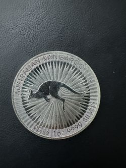 2016 1 oz Australian Silver Kangaroo