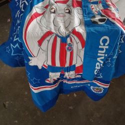 Chivas 1 Pillow Case And Bed Sheet/ 1 Funda y Cobija