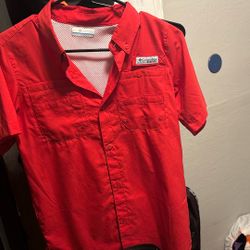 YOUTH LARGE Colombia Fishing Shirt