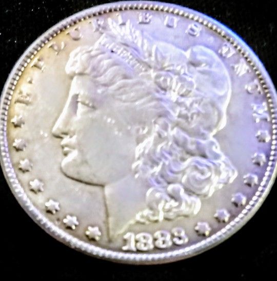 1883cc Morgan Silver Dollar, Rare 