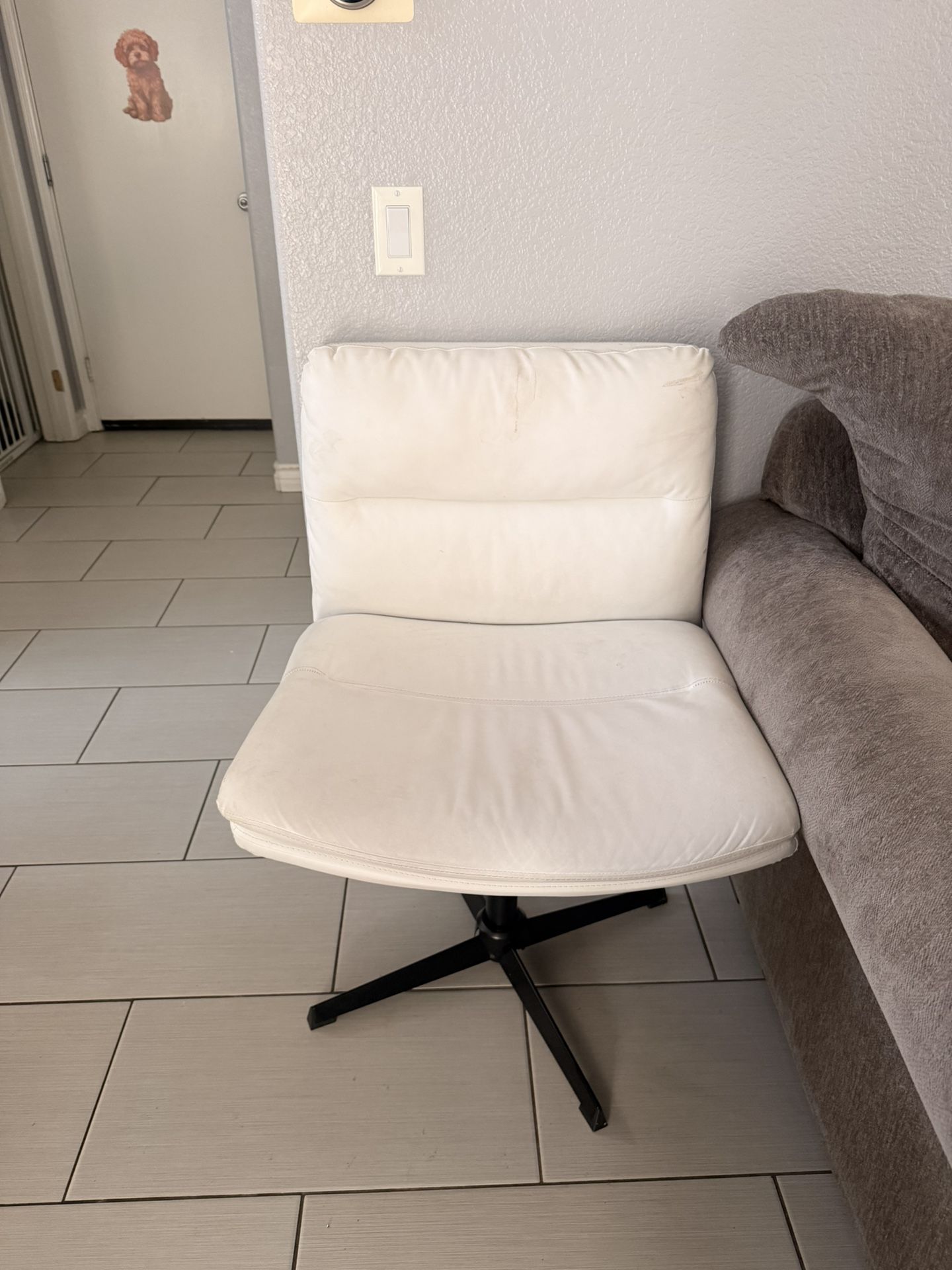 Armless Office Chair