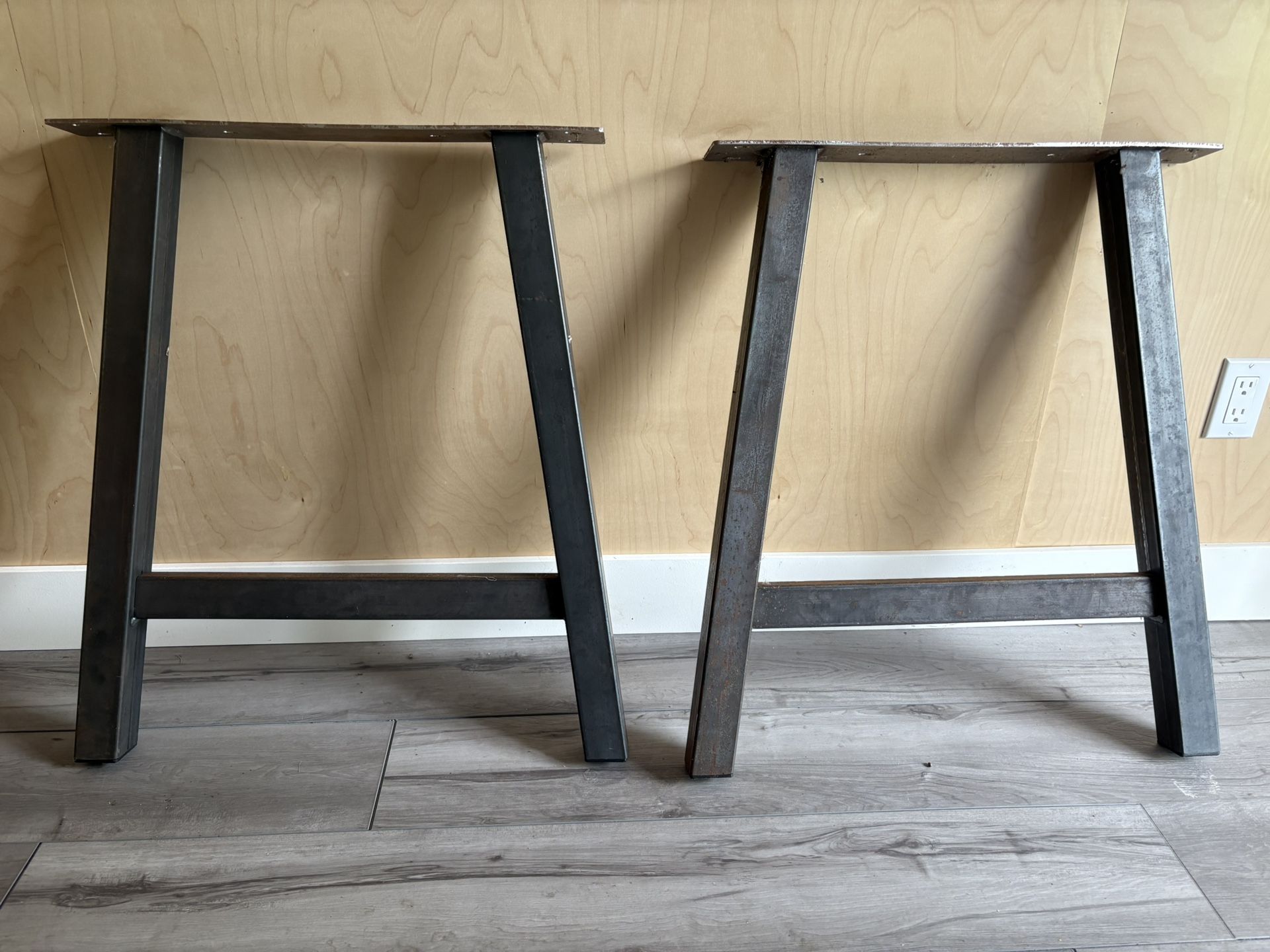 28” Steel Table Legs