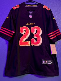 Nike NFL 49ers #23 Mccaffrey Faithful Jersey
