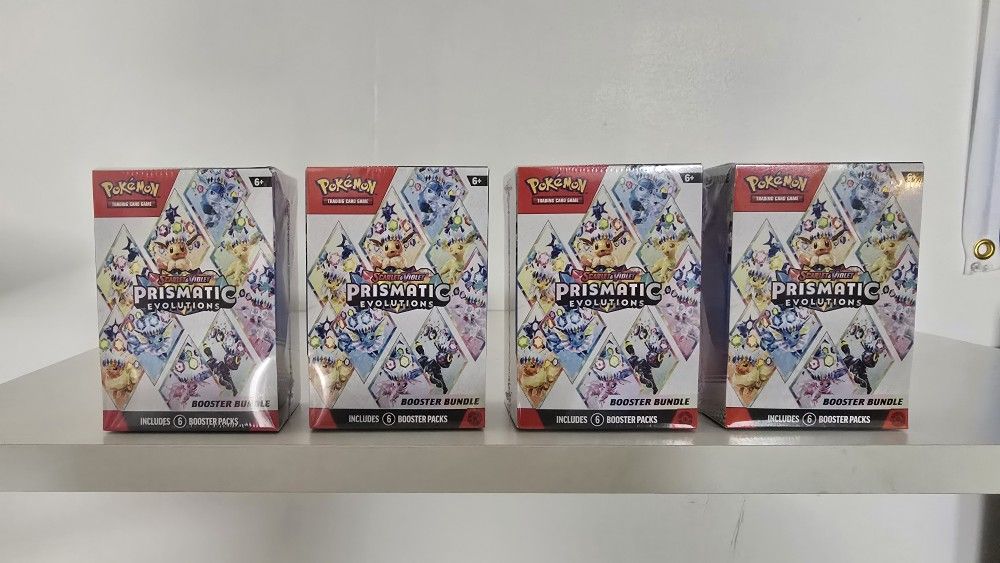 Pokemon Prismatic Evolution Booster Packs