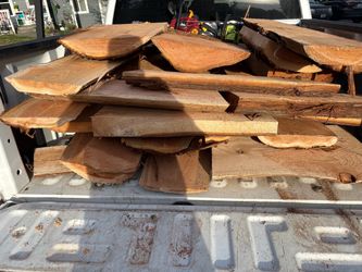 Live Edge Wood Slabs Lot