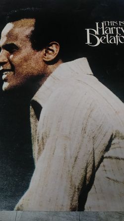 This is harry belafonte european tour 1977