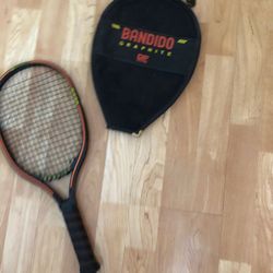 Bandido graphite racket.