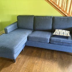 Blue Sectional Sofa