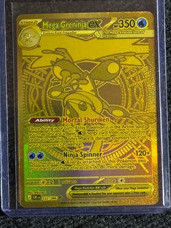 Gold Mega Greninja EX