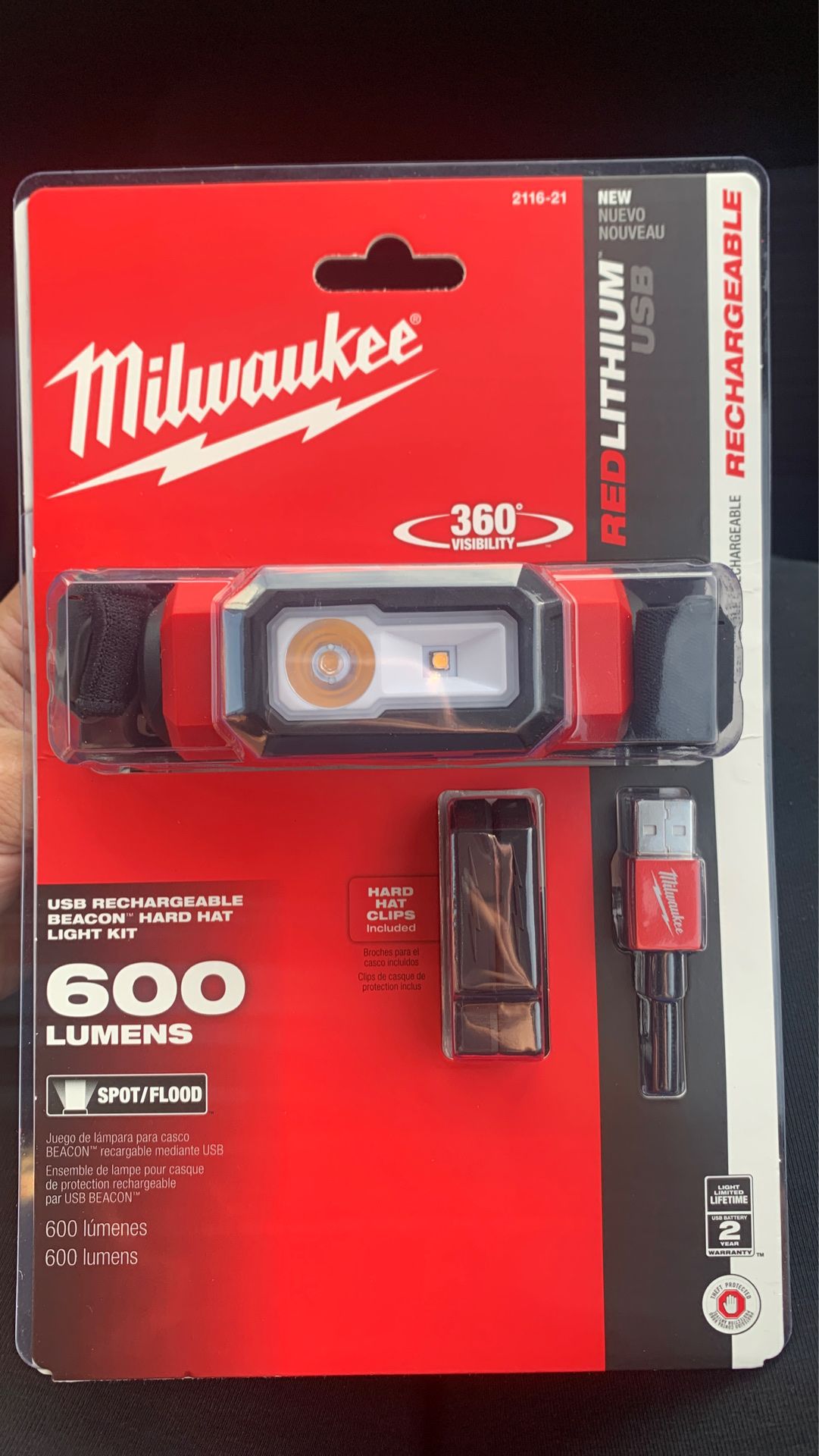 Milwaukee flashlights
