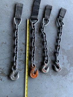 Tie Down Chains Extensions. 4