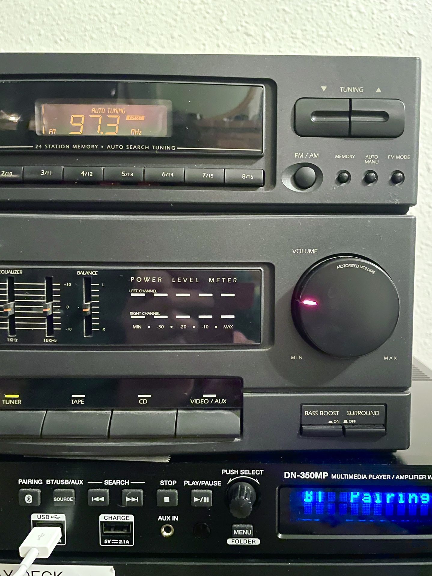 General Electric 4 channel Amplifier Tuner & Receiver
