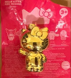 Hello kitty Dorado de Burger King
