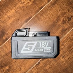 Snap On 5.0 Ah 18V Lithium Battery