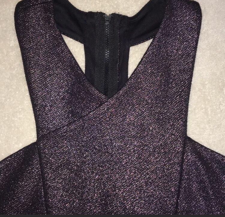 Zipped Cropped Top from Express