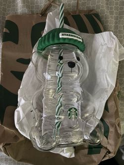 Starbucks Bearista Glass Cup