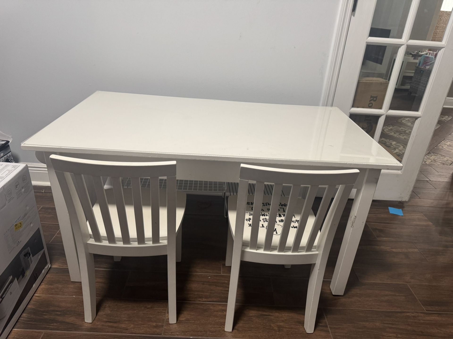 Pottery Barn Kid Table & Four Chairs