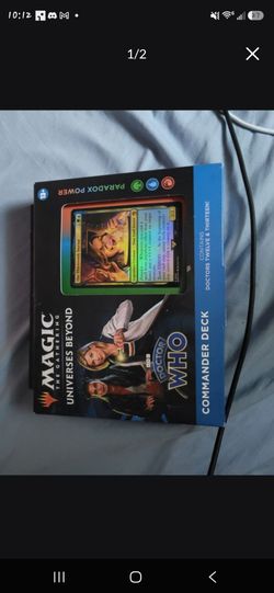 MTG Doctor Who Paradox Power Commander Deck