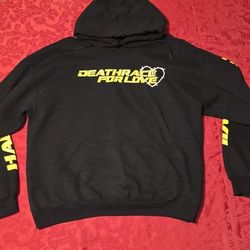 Half Evil X Juice WRLD DRFl Tour Hoodie LARGE
