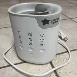 Tommee Tippee Baby Bottle and Food Warmer, Warms Breast Milk, Formula, Jars and Pouches to Body Temperature in Minutes, Automatic Timer, Touch Setting