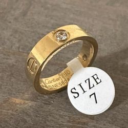 Women Gold Ring With Dimonds