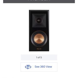 Klipsch Speakers Brand New With 2 Speaker Mounts And A Receiver 