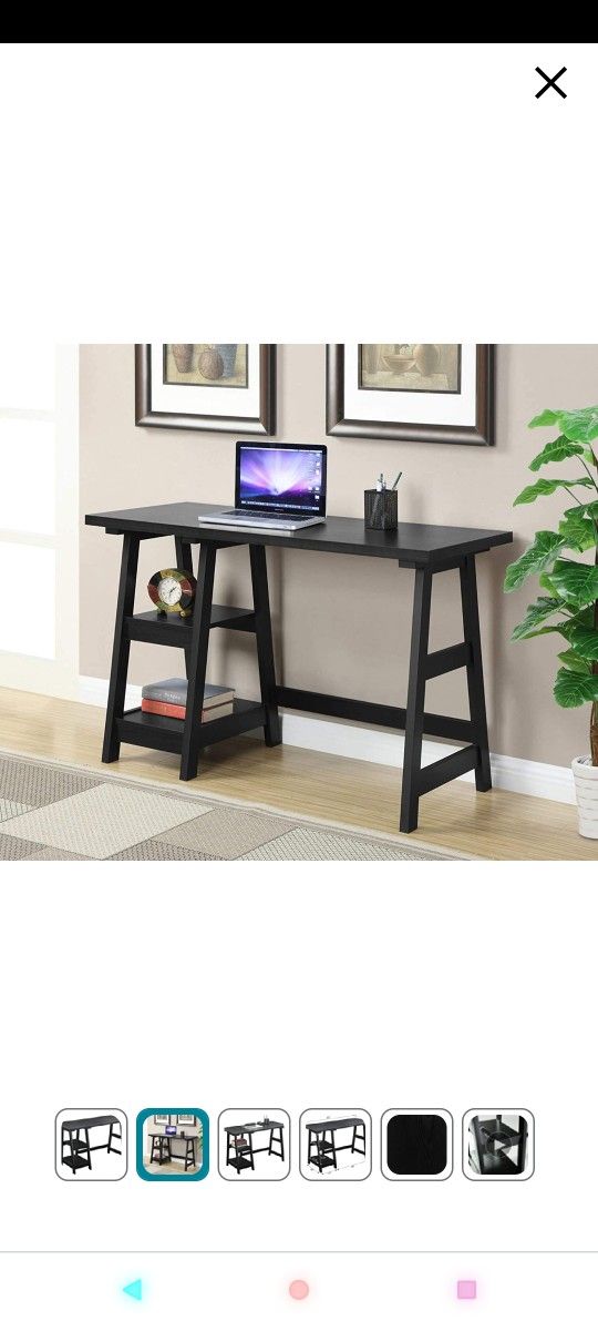 NEED GONE Office Desk Table Black Brand New
