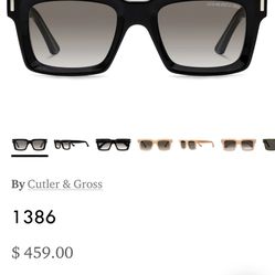 Designer Black Shades 