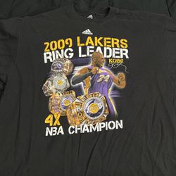 2009 Lakers Ring Leader Shirt Kobe