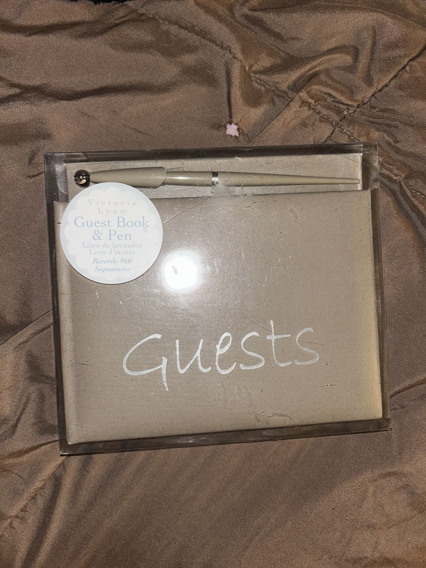 Guest signature book