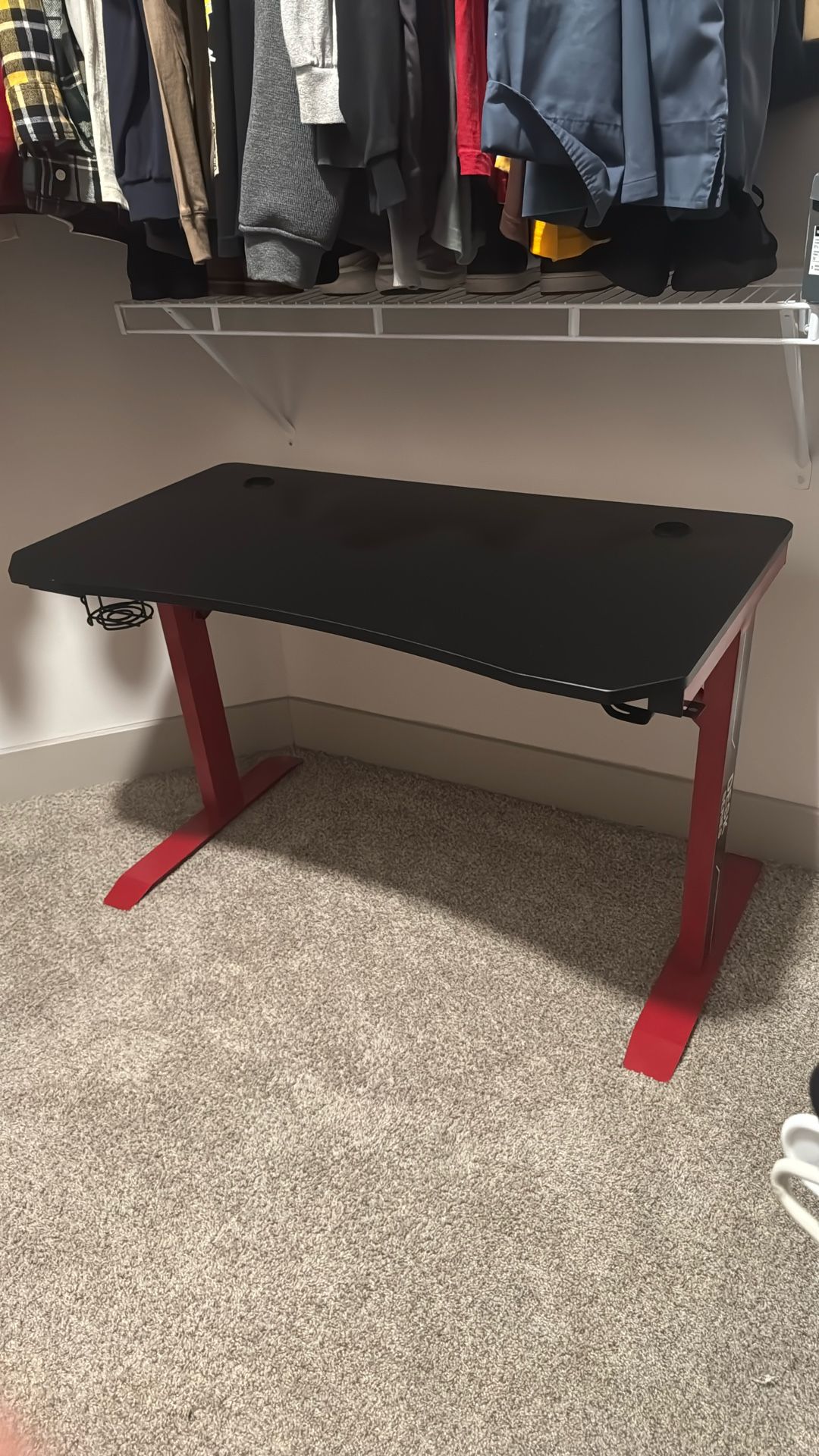 Red & Black Gaming Desk 