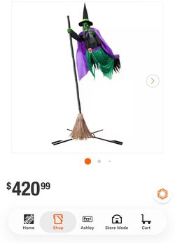 12ft Hovering Witch