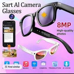 Smart Ai Camera Glasses 60$
