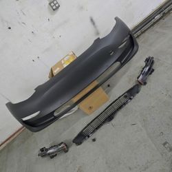 For Tesla Model 3 front Bumper w LED lights 2017-2023